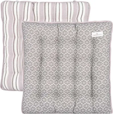 Produktbild von Greengate Sina Sitzkissen grey 40x40cm