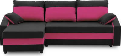 Produktbild von Ecksofa HEWLET PLUS COLOR mit Schlaffunktion L-form - Eckcouch mit Bettkasten MIKRO 15 + MIKRO 28
