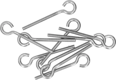 Image de 10Pcs M6 Ring Bolt 304 Stainless Steel Sunshade Net Thread Ring Screw Hook Greenhouse Supplies
