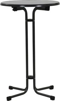 Produktbild von MFG Stehtisch Ø 70x110 cm rund grau klappbar Stahlrohrgestellt Stehbiertisch