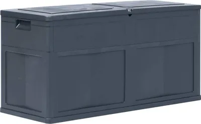 Produktbild von Garten-Aufbewahrungsbox 320 L Schwarz