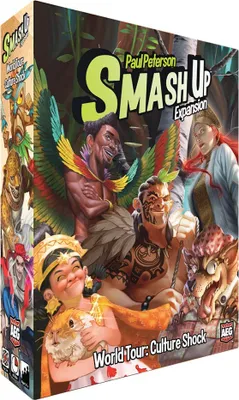 Zdjęcie produktu dla Smash Up: World Tour Culture Shock - Kartenspiel - ENG Edition