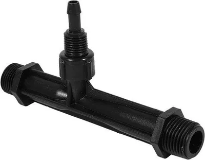 Image de Injecteur Venturi pour l'agriculture et le jardinage - Diamètres : 1/2, 3/4 et 1 pouce - Appareil de mélange d'engrais et tuyau de pulvérisation pour une fertilisation efficace