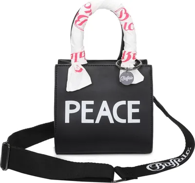 Image de BUFFALO sac à main sac à épaule bandoulière Muse Boxy14 Crossbody Bag Black noir