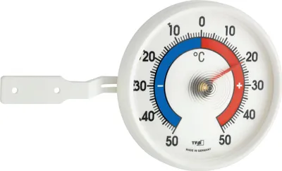 Image de Thermomètre de fenêtre TFA plastique blanc
