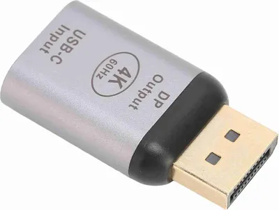 Zdjęcie produktu dla Adapter USB C na DisplayPort 4K 60Hz Plug and Play Kompaktowy przenośny adapter DisplayPort dla Win dla Android dla OS X