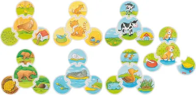Obrázek produktu pro Goki Animals, 28 kusů, Zvířata, 3 rok/roky