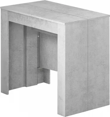 Produktbild von 13Haus Verläng. Konsole Compton 90x51x78h cm Grau 10 Personen