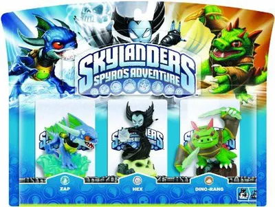 Produktbild von Activision Skylanders: Spyro's Adventure - Triple Character Pack, 6 Jahr(e), Multi