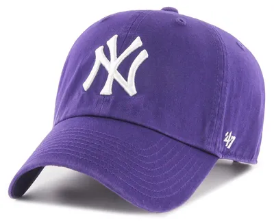 Obrázek produktu pro Čepice 47 Brand Strapback - CLEAN UP, New York Yankees, fialová