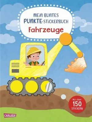 Produktbild von Mein buntes Punkte-Stickerbuch: Fahrzeuge
