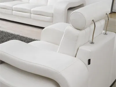 Produktbild von Design Ledersofa Couch Garnituren 3+2+1 Sitzer Garnitur Sofagarnitur Sofa Leder