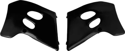 Obrázok produktu pre Kryt chladiča UFO PLAST, 2-dielny, kryt chladiča pre Suzuki RM 125 / 250 cm³, rok výroby 1993 – 1995, farba: čierna