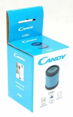 Produktbild von Candy waschbarer Stofffilterbesen-Staubsauger All Surfaces CAS10 CAS100