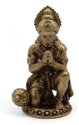 Imagen del producto de Dioses en miniatura de latón - Hanuman (30 g) - 36mm