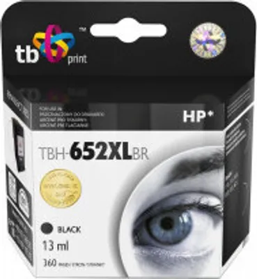 Produktbild von TB Print TBH-652XLBR, Schwarz, Tinte auf Pigmentbasis, 13 ml, 1 Stück(e), 360 Seiten