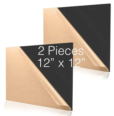Acrylplatte klar 2 Stück 305x305x3 mm schwarz