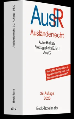 Produktbild von Ausländerrecht. AuslR