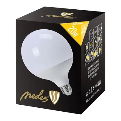 Zdjęcie produktu dla Żarówka LED 20W - G125/E27/SMD/3000K - ZLS914