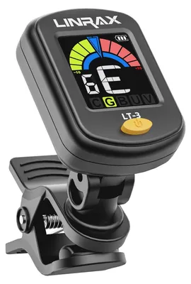 Productafbeelding van Gitaar Stemapparaat Oplaadbare, Clip-On Tuner met LCD Kleurendisplay