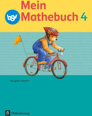 Produktbild von Mein Mathebuch 4. Jahrgangsstufe. Schülerbuch mit Kartonbeilagen. Ausgabe B für Bayern