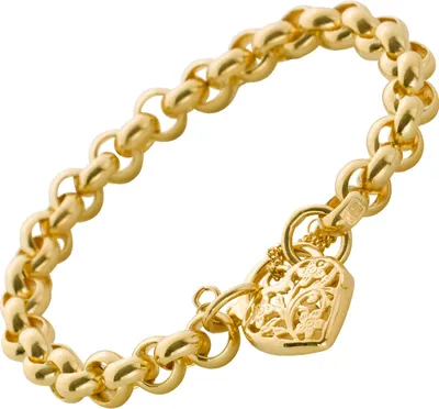 Produktbild von Herz Armband Gelbgold 375 9 Karat Herzverschluß 19