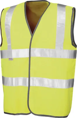 Immagine prodotto di Result R021X | Gilet di sicurezza Hi-Viz da uomo / secondo ISOEN20471:2013 - Colore: giallo fluorescente - Taglia: 3XL