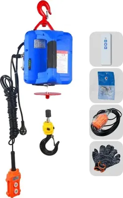 Obrázek produktu pro Elektrický naviják, ovládání 3 v 1, nosnost 500 kg, dva v jednom