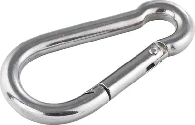 Produktbild von Verzinkter Birnenkarabiner LEVAC - Ø 10 x 100 mm - 5264G