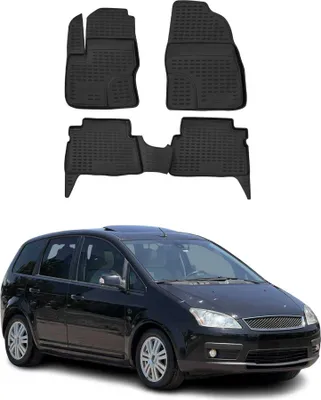 Produktbild von 2003-2010 Ford C-Max Fußmatten TPE Schwarz 4 tlg