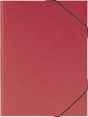 Produktbild von Sammelmappe Fact!plus A3 Karton rot Packung mit 10 Stück