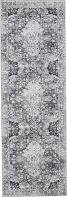 Immagine prodotto di Interiyou Tappeto lavabile Gent antracite 80x240 cm