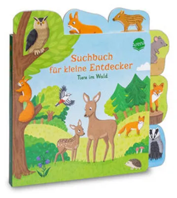 Produktbild von Suchbuch für kleine Entdecker. Tiere im Wald