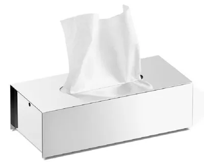Produktbild von Zack Puro tissue box - spiegelglans rvs