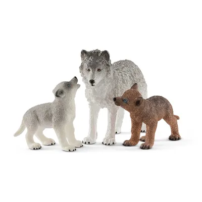 Produktbild von Wölfin und Wolfsjunge