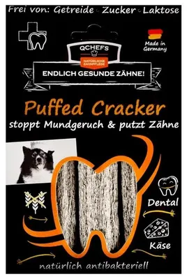 Obrázok produktu pre Čistiace tyčinky na zuby pre psov Puffed Cracker