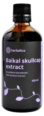 Obrázek produktu pro Šišák bajkalský – tinktura 100 ml – Herbatica