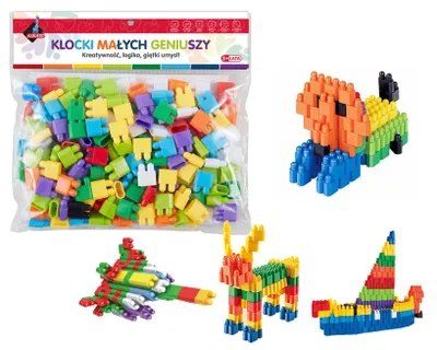 Obrázek produktu pro Klocki małych geniuszy Cegiełki 160 elementów