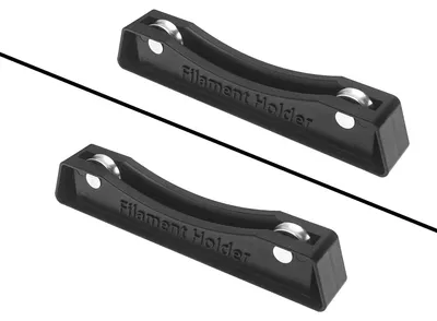 3D-Drucker Filamenthalter, 2 Stück, ABS, Antirutsch, Schwarz