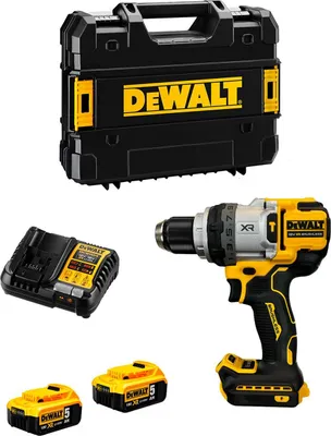Produktbild von Schlagbohrschrauber DeWALT DCD1007P2T (2 x 5,0 Ah + DCB1104 + TSTAK II)