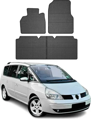 Immagine prodotto di 2002-2014 Renault Espace tappetini in gomma nero 4 pz