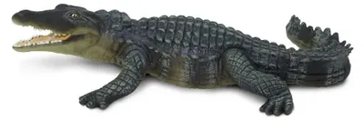 Produktbild von Safari Ltd Krokodilfigur Grau From 3 Years Kinder Grau From 3 Years