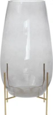 Produktbild von Glasvase Amabilia 100 Grau