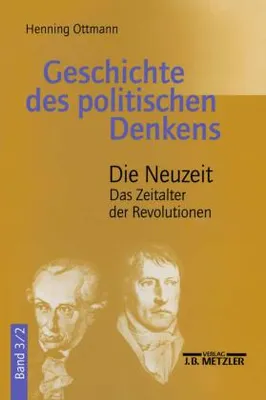 Produktbild von Geschichte des politischen Denkens