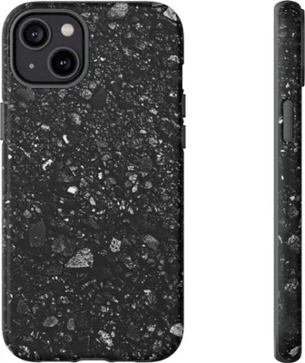 Produktbild von Schwarze Asphaltstruktur – Handyhülle Kompatibel mit iPhone 14 Plus