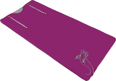 Obrázok produktu pre Saunová deka - Prenosná vyhrievacia deka - 180 x 80 cm - S diaľkovým ovládaním - Na relaxáciu a detox - Fialová