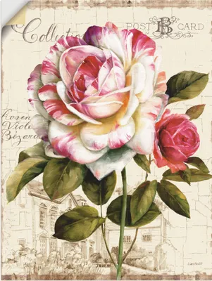 Produktbild von ARTland Wandbild, selbstklebend Garten Blick III Größe: 90x120 cm