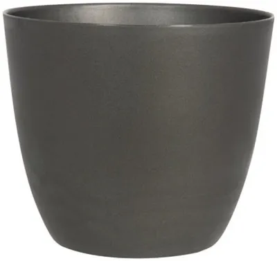 Produktbild von Geli Übertopf Pure round 13 cm anthrazit