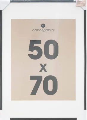 Produktbild von Fotorahmen "manu" schwarz 50x70cm  - Atmosphera créateur d'intérieur