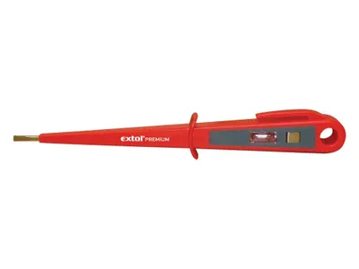 Obrázek produktu pro Zkoušečka napětí Extol Premium 100-250 V, délka 190 mm